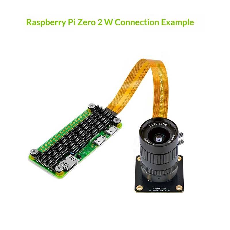 وحدة كاميرا Raspberry Pi IMX29 - مراجعة Raspberry Pi Global Shutter Camera Imx296 وسعره