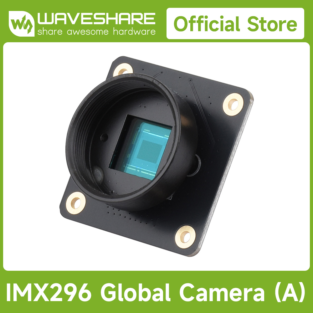 وحدة كاميرا Waveshare IMX296 G - مراجعة Raspberry Pi Global Shutter Camera Imx296 وسعره